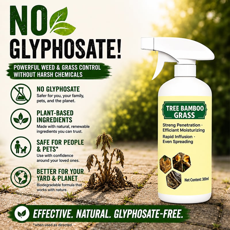 🔥2026 SALE Fast-Acting Natural Weed & Grass Killer Spray✨