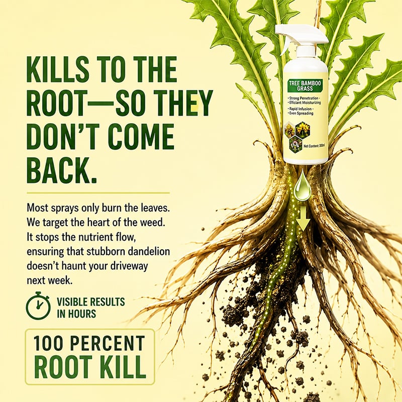 🔥2026 SALE Fast-Acting Natural Weed & Grass Killer Spray✨