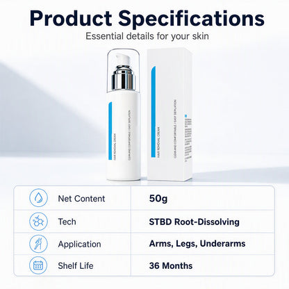 🎁BUY 1 GET 1 FREE SPECIAL PRICE ￡7.99!!✨Ice-Cooling Hair Removal Cream for Sensitive Skin